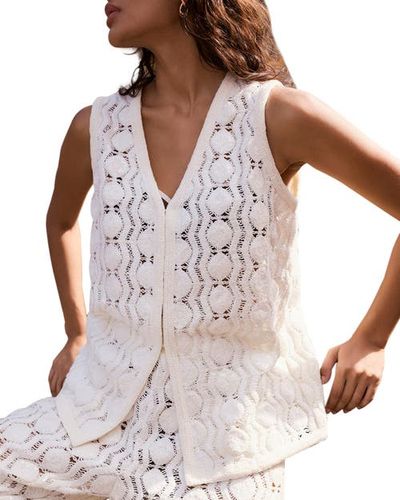 MINT VELVET MINT VELVET Crochet Sequin Top