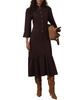 MINT VELVET MINT VELVET Denim Puff Shoulder Midi Shirt Dress - 2