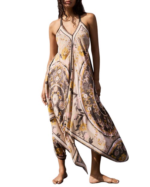 MINT VELVET MINT VELVET Desert Bloom Handkerchief Maxi Dress