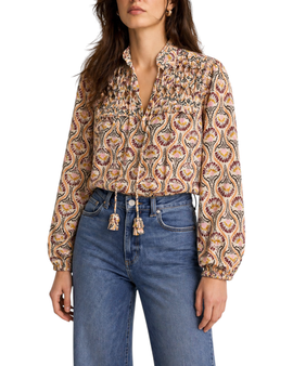 MINT VELVET MINT VELVET Floral Print Ruffle Blouse