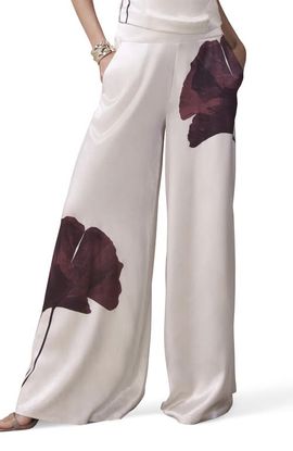 MINT VELVET MINT VELVET Floral Print Satin Trouser