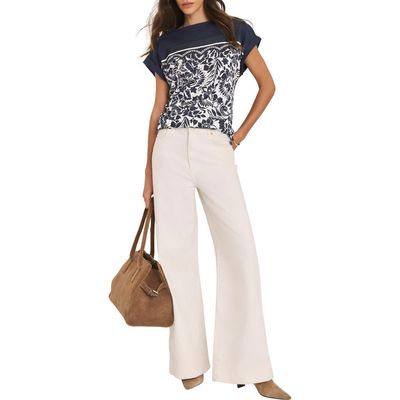 MINT VELVET MINT VELVET Floral Woven Print Top