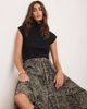 MINT VELVET MINT VELVET Flowy Printed Midi Skirt - 4
