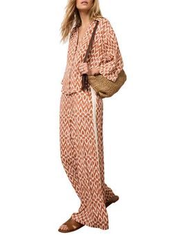 MINT VELVET MINT VELVET Geo Print Wide Leg Trousers