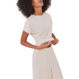 MINT VELVET MINT VELVET Jersey Ruched Tie Detail Top