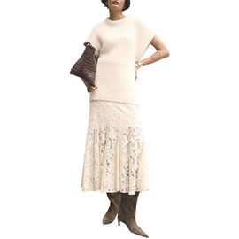 MINT VELVET MINT VELVET Lace Flounce Midi Skirt