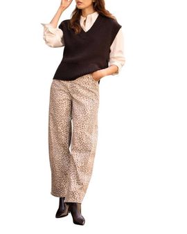 MINT VELVET MINT VELVET Leopard Print Tapered Jean
