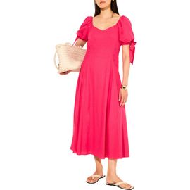 MINT VELVET MINT VELVET Linen Blend Tie Detail Maxi Dress