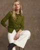 MINT VELVET MINT VELVET Long Sleeve Cotton Blend Knit Top - 3