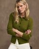 MINT VELVET MINT VELVET Long Sleeve Cotton Blend Knit Top - 4