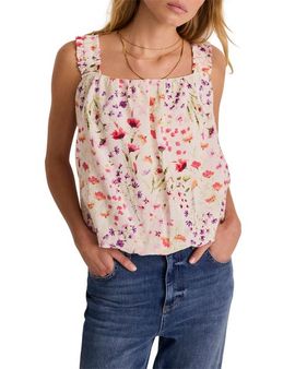 MINT VELVET MINT VELVET Print Bubble Hem Top