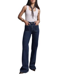 MINT VELVET MINT VELVET Relaxed Straight Patch Pocket Jeans