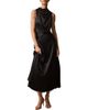 MINT VELVET MINT VELVET Satin Cowl Neck Midi Dress - 1