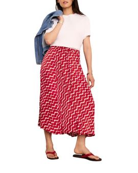 MINT VELVET MINT VELVET Satin Printed Maxi Skirt