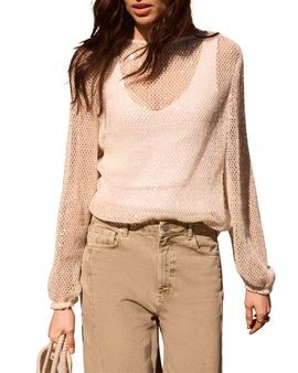 MINT VELVET MINT VELVET Sequin Layered Balloon Top