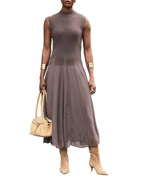 MINT VELVET MINT VELVET Sleeveless Knit Midi Dress