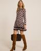 MINT VELVET MINT VELVET Swan Print Mini Dress - 3