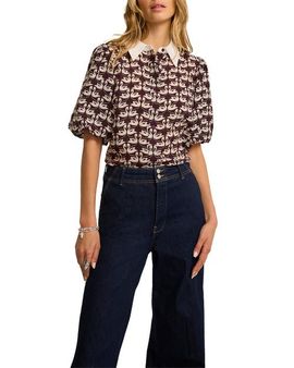 MINT VELVET MINT VELVET Swan Print Shirt