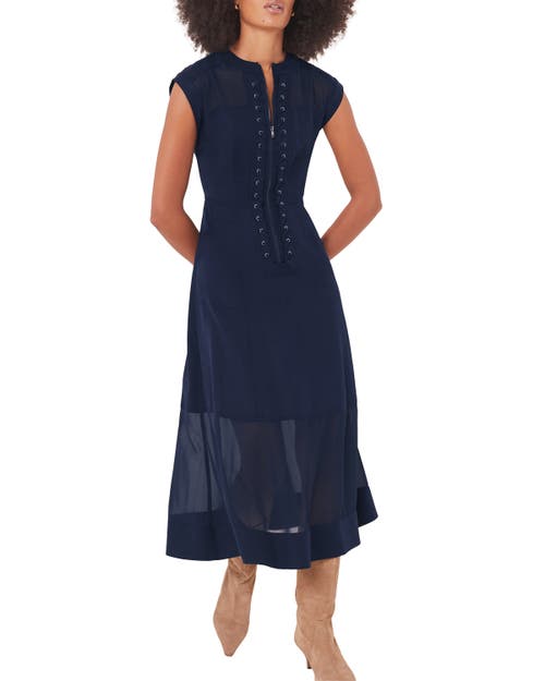 MINT VELVET MINT VELVET Utility Front Zip Midi Dress