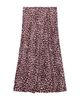 Mint Velvet Mint Velvet Women's Animal Print Satin Midi Slip Skirt - 5