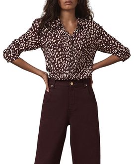 Mint Velvet Mint Velvet Women's Animal Print Shirt