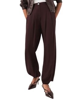 Mint Velvet Mint Velvet Women's Balloon Leg Elasticated Trousers