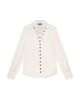 Mint Velvet Mint Velvet Women's Contrast Satin Blouse - 5