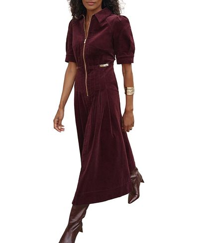 Mint Velvet Mint Velvet Women's Corduroy Maxi Dress