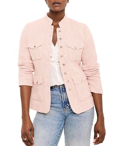 Mint Velvet Mint Velvet Women's Cotton Blend Boucle Jacket