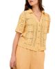 Mint Velvet Mint Velvet Women's Cotton Blend Crochet Shirt - 1