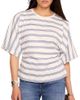 Mint Velvet Mint Velvet Women's Cotton Stripe Batwing T-Shirt - 1