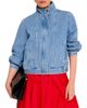 Mint Velvet Mint Velvet Women's Denim Bomber Jacket - 1