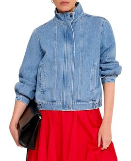 Mint Velvet Mint Velvet Women's Denim Bomber Jacket