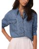 Mint Velvet Mint Velvet Women's Denim Scallop Shirt - 3