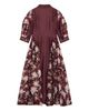 Mint Velvet Mint Velvet Women's Floral Midi Shirt Dress - 6