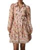 Mint Velvet Mint Velvet Women's Floral Print Scallop Hem Mini Dress - 4