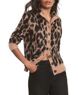 Mint Velvet Mint Velvet Women's Fuzzy Texture Knit Cardigan