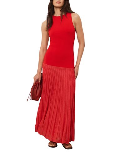 Mint Velvet Mint Velvet Women's Knit Pleated Maxi Dress
