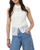 Mint Velvet Mint Velvet Women's Lace Detail Military Top - 4