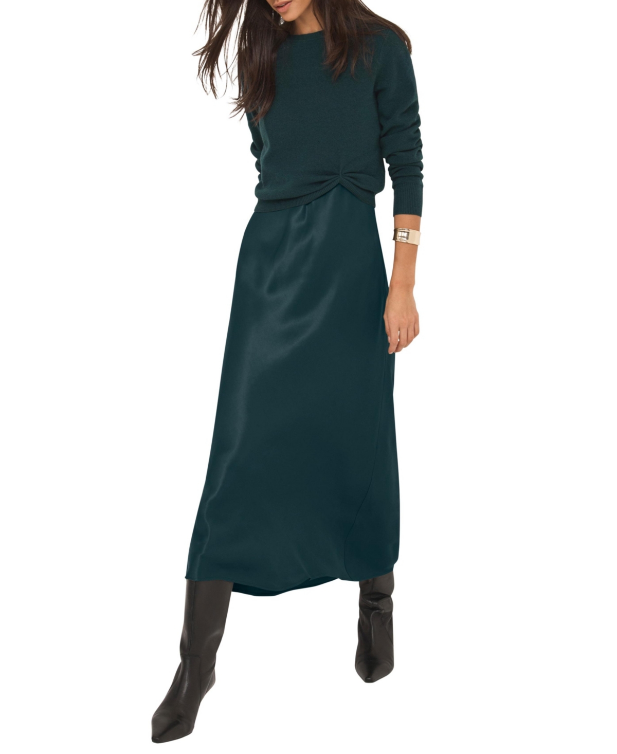 mint velvet silk dress Mint Velvet Blue Satin Halter Maxi Dress | Size 14 | Blue | Sleeveless