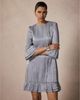 Mint Velvet Mint Velvet Women's Metallic Ruffle Mini Dress - 2