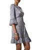 Mint Velvet Mint Velvet Women's Metallic Ruffle Mini Dress - 4