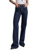 Mint Velvet Mint Velvet Women's Relaxed Straight Patch Pocket Jeans in Blue Wash - 1