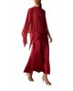 Mint Velvet Mint Velvet Women's Satin Cape Detail Maxi Dress - 1