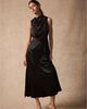 Mint Velvet Mint Velvet Women's Satin Cowl Neck Midi Dress - 3