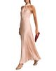 Mint Velvet Mint Velvet Women's Satin Halter Maxi Dress - 3