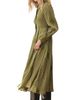 Mint Velvet Mint Velvet Women's Satin Printed Midi Shirt Dress - 2