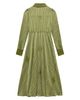 Mint Velvet Mint Velvet Women's Satin Printed Midi Shirt Dress - 6