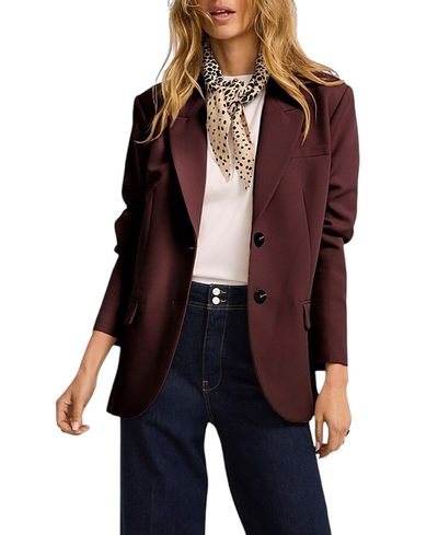 Mint Velvet Mint Velvet Women's Single Breasted Longline Blazer