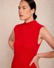 Mint Velvet Mint Velvet Women's Sleeveless Drop Waist Knit Midi Dress - 3